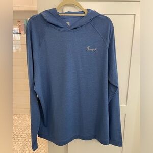 Oobe long sleeve hoodie with Chick-fil-A logo